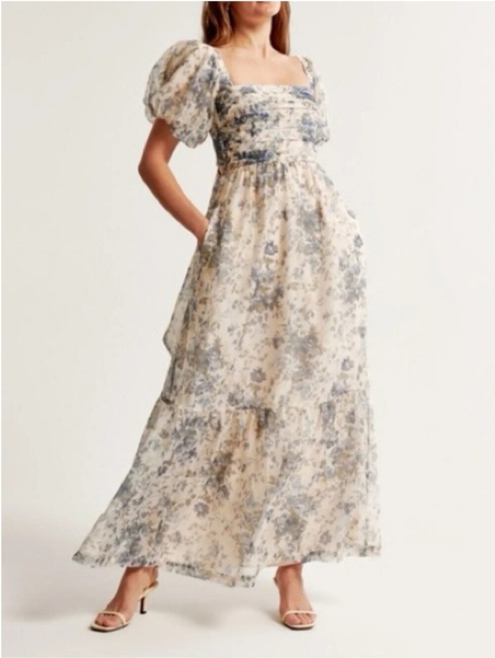 Abercrombie & Fitch | Emerson Drama Bow-Back Maxi Dress